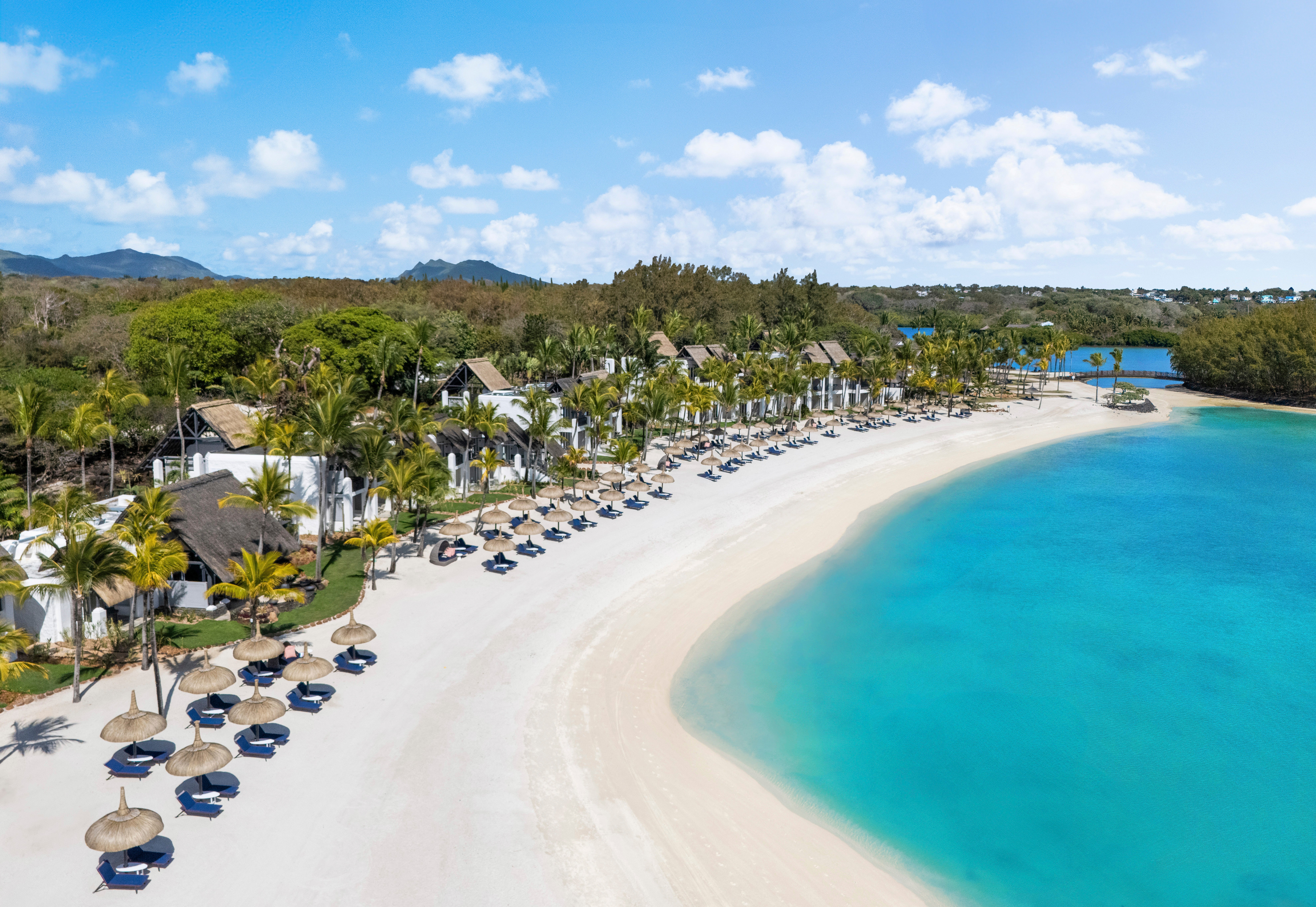 The resort is located on the east side of the island with some of Mauritius’s most beautiful beaches