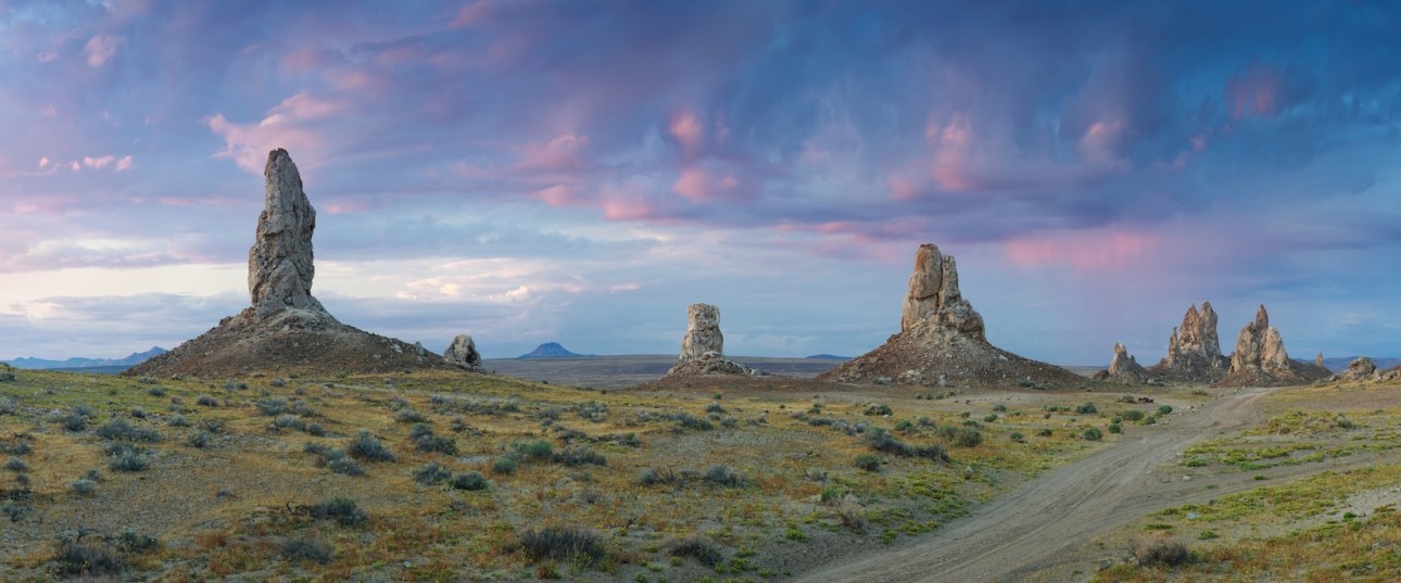 Trona Pinnacles are nearly 500 tufa spires hidden in California Desert National Conservation Area