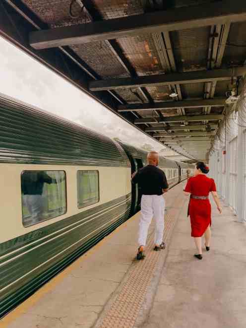 Eastern and Oriental Express Luxury Train Trip from Singapore, through Malaysia arrival Singapore Woodlands Station Eastern and Oriental Express Luxury Train Trip from Singapore, through Malaysia arrival Singapore Woodlands Station