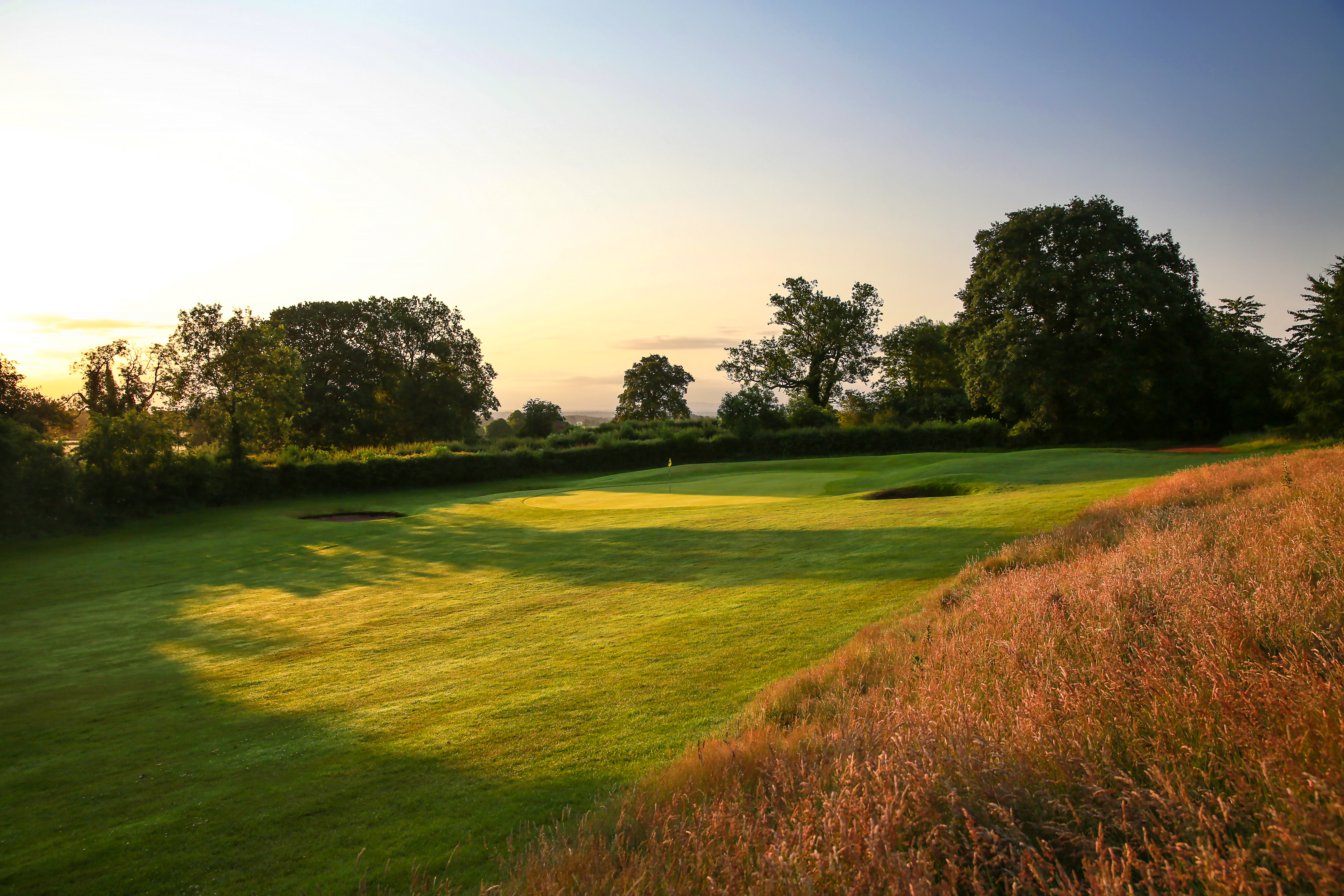 The 6th hole on the Premier course at Portal