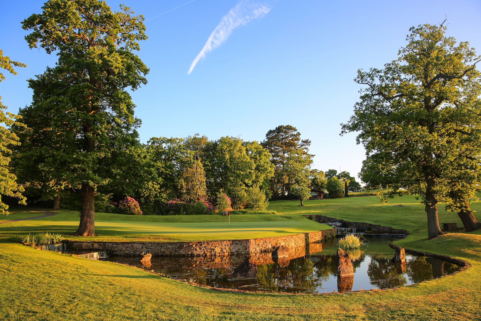 The 14th hole on the Championship course at Portal