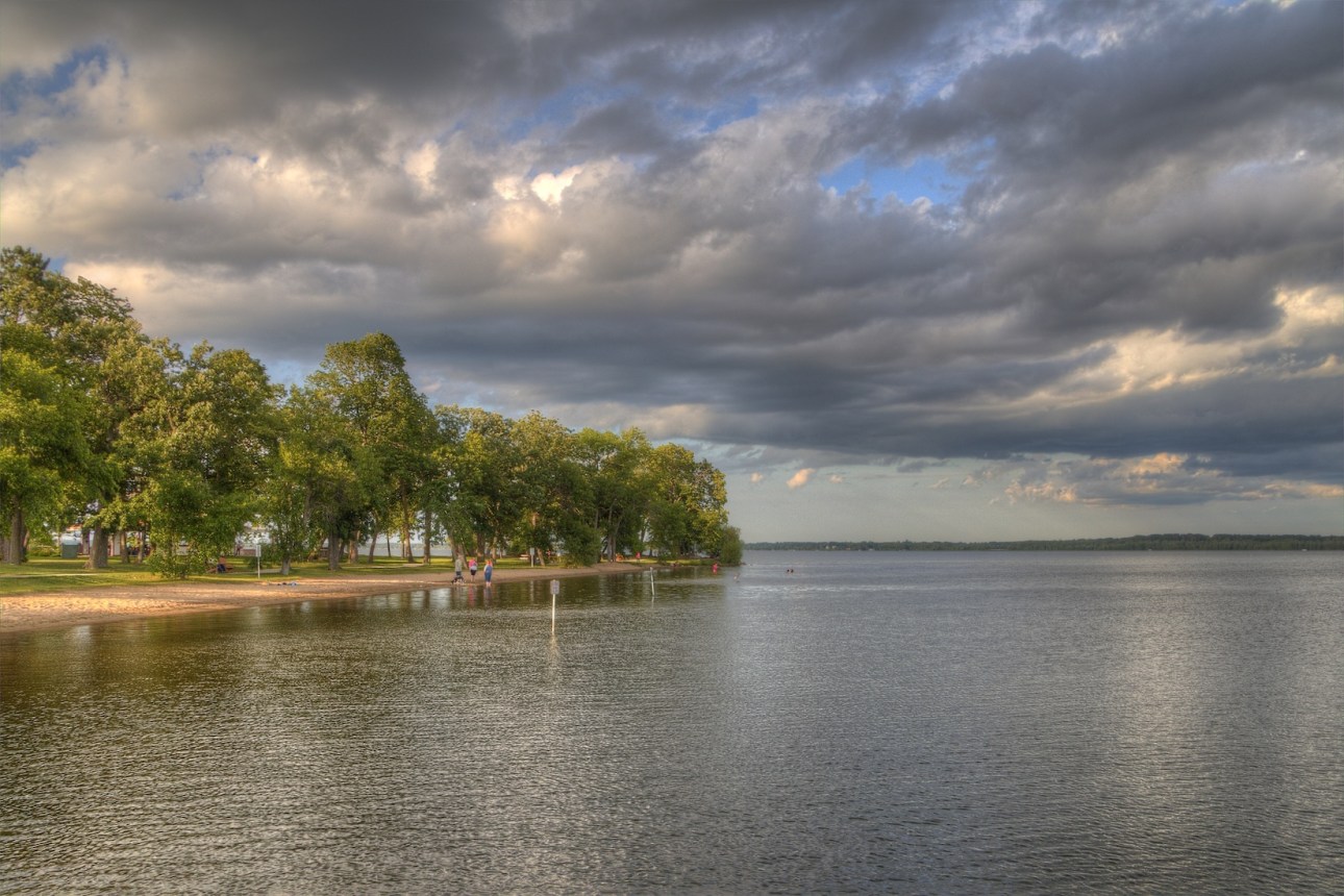 Bemidji, Minnesota on a Summer Day