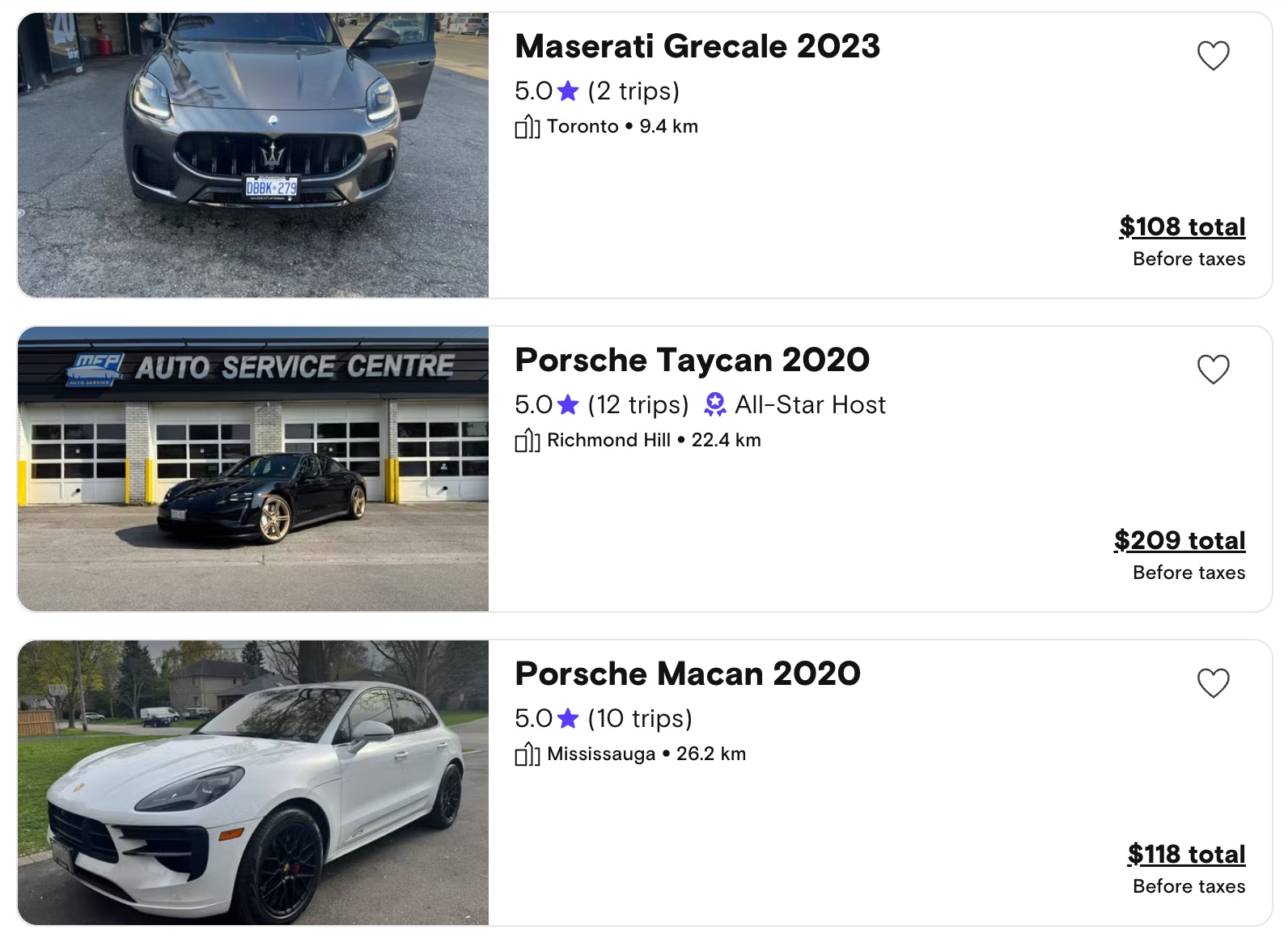 turo find cars
