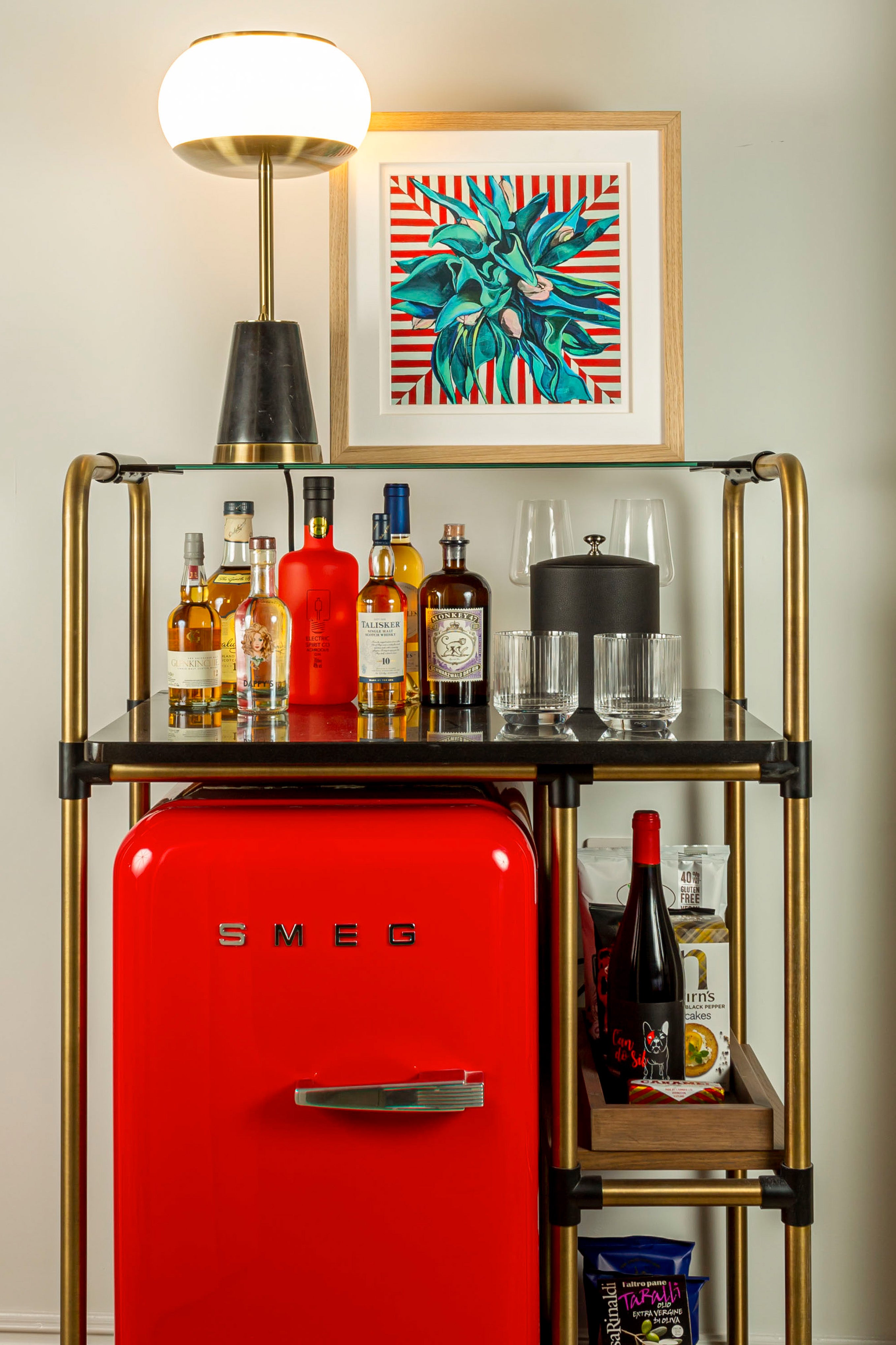 Guests will find stocked bright red Smeg fridges in their rooms, a subtle nod to the Virgin brand