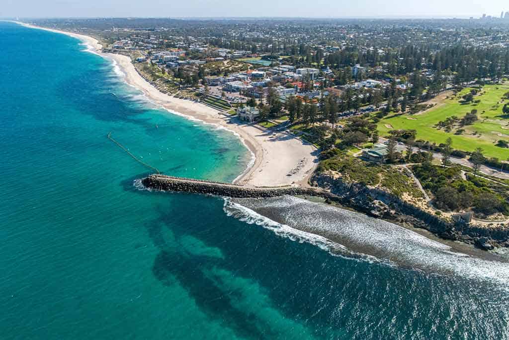 Cottesloe Beach In Perth