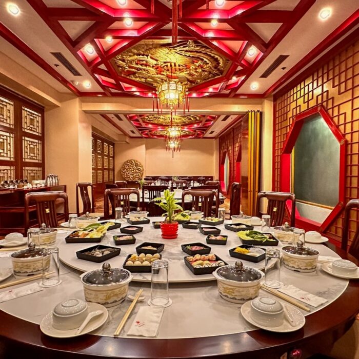Dragon Court's Individual Hot Pot Stations