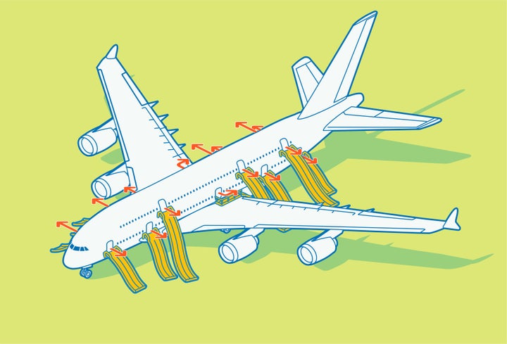 In the event of an emergency, prioritize getting out of the vehicle safely — and leave your items behind.