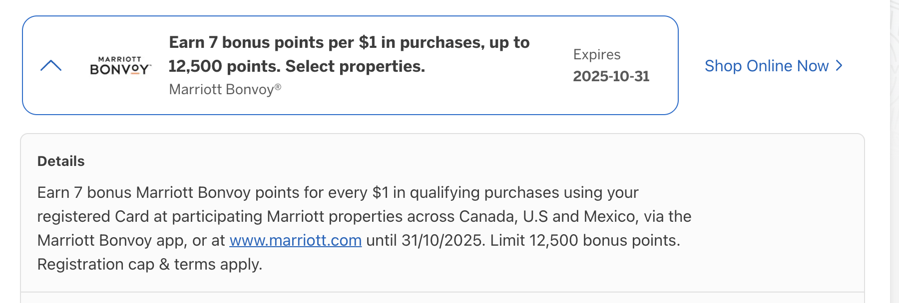 Marriott Amex Offer: Earn 7x Points at Hotels in Canada, the US, and Mexico