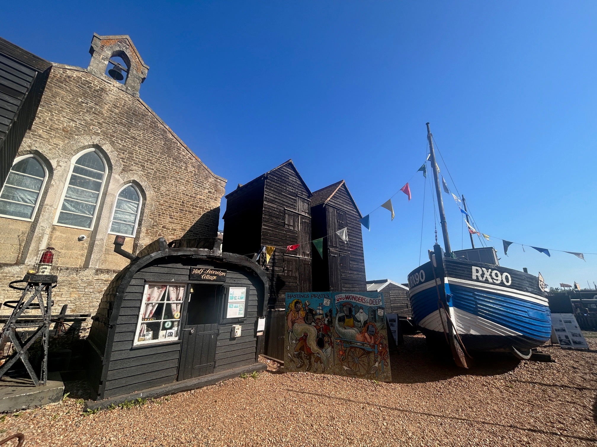 Hastings has a long history as a fishing town (Sarah Marshall/PA)