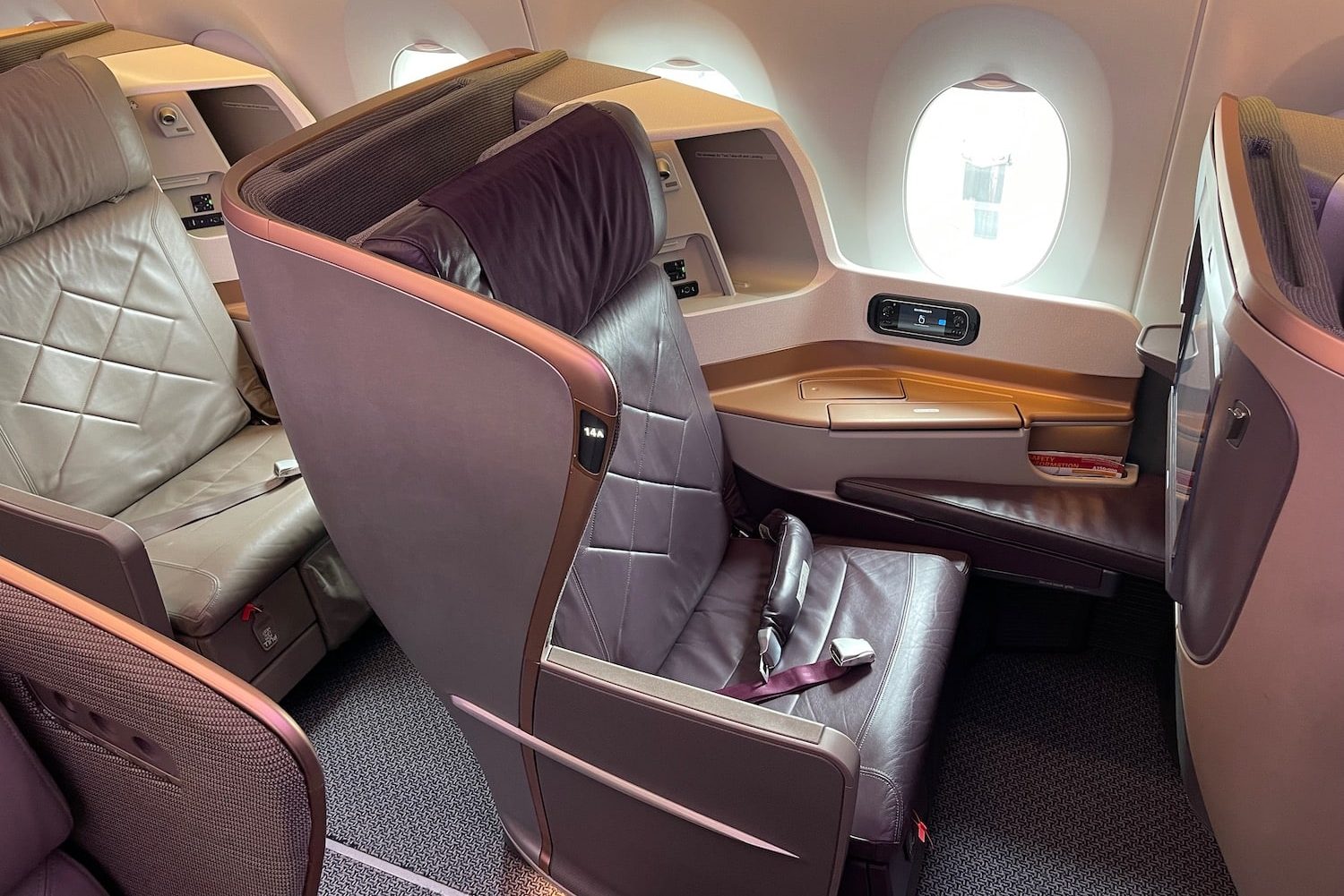 Singapore-Airlines-A350-900-Business-Class-Review-32 Singapore Airlines A350 business class