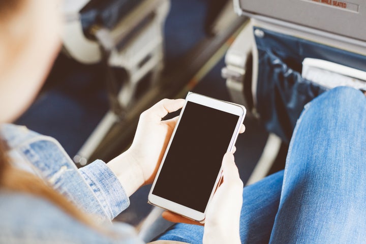 Stashing your phone or other items in the back pocket of the seat in front of you makes you especially likely to leave it behind when you deboard.