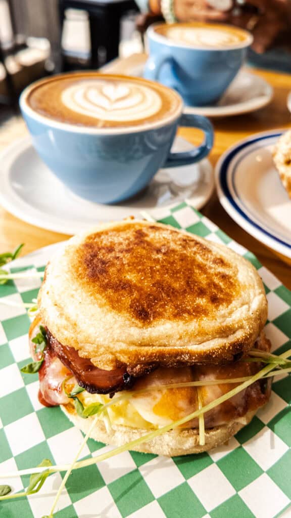 breakfast sandwich dartmouth goodluck cafe