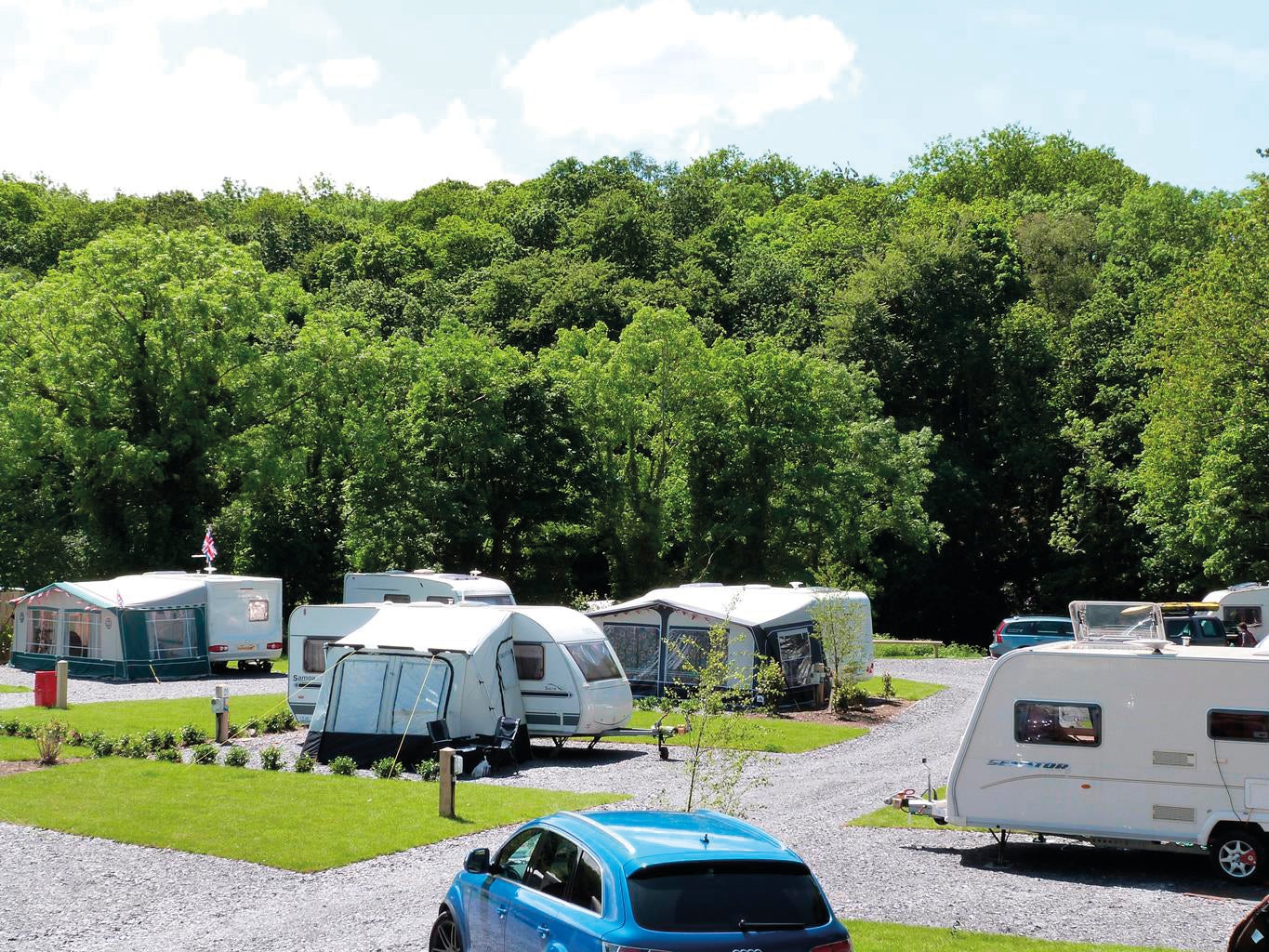 Riverside Camping, AA Campsite of the Year Wales