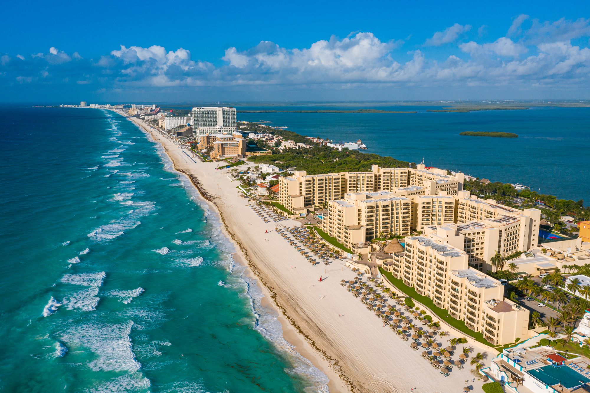 For Thanksgiving globetrotters, it's Cancun in Mexico that has the most appeal